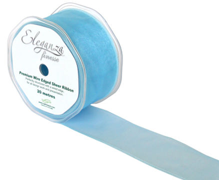 50mm x 20m Light Blue - Ribbons